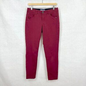 Democracy "Ab"solution Straight Leg Colored Jeans Slim Academia Comfort Bold 6